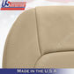 Driver Passenger Bottom Leather Seat Cover in Tan fits 1992-2001 Lexus SC300