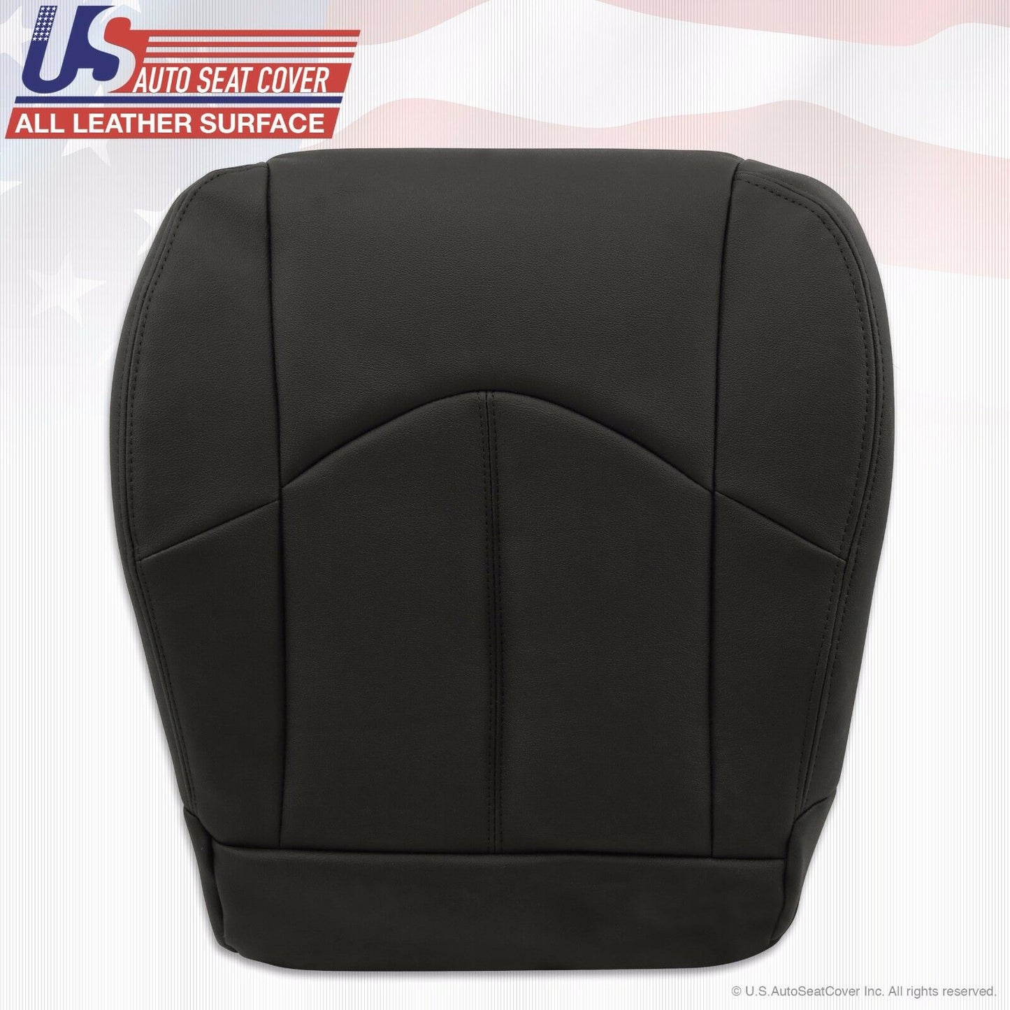 Fits 2000 Lexus RX300 Driver Bottom Replacement Leather Seat Cover Color Black