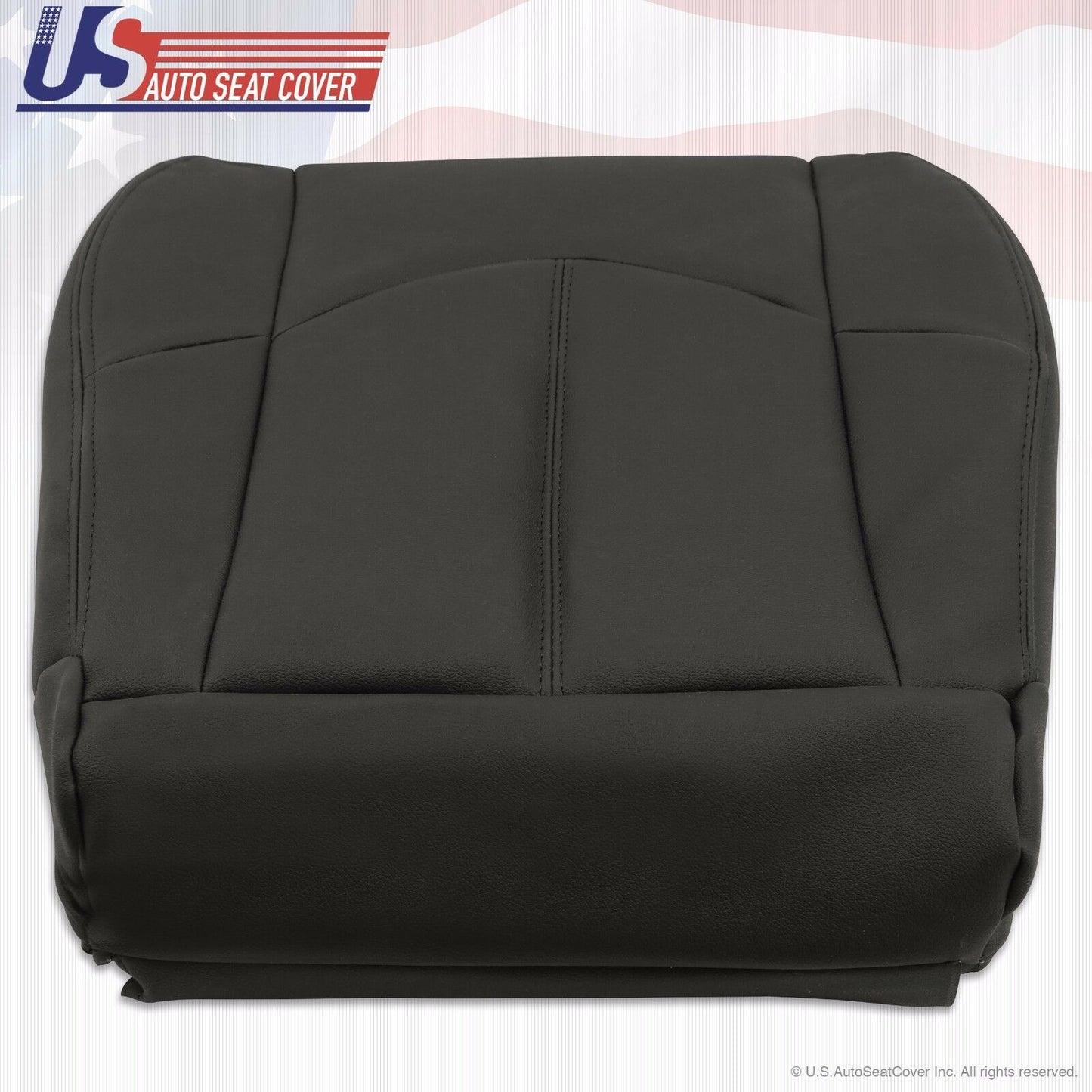 Fits 2000 Lexus RX300 Driver Bottom Replacement Leather Seat Cover Color Black