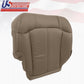 2000 2001 2002 GMC Sierra SLT SLE Driver-Passenger Bottom Vinyl Seat Cover Tan