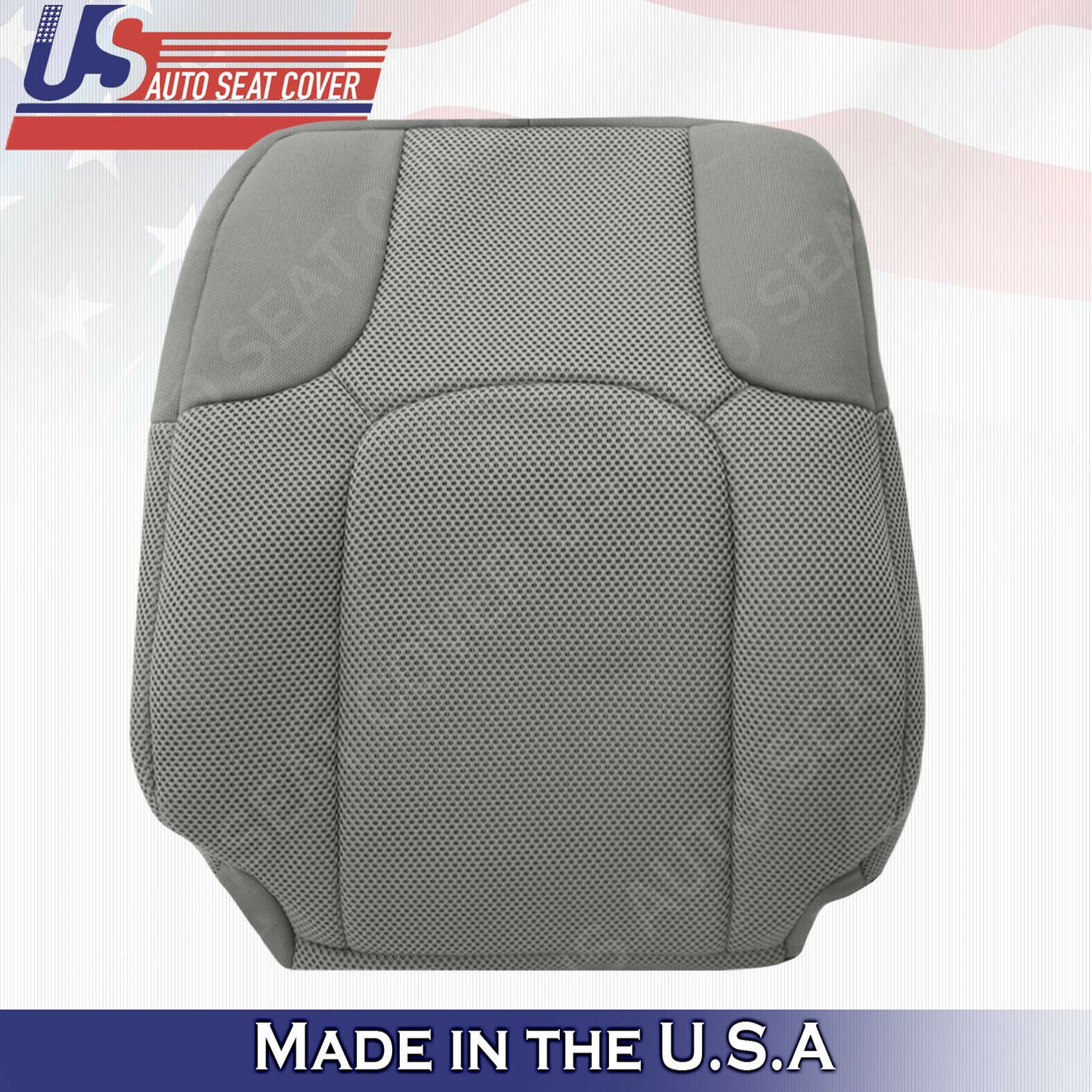 2005 - 2019 Fits For Nissan Frontier Passenger Upper Cloth Seat Cover Steel Gray