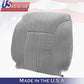 1995 to 1999 For Chevy Silverado 2 Tops 2 Bottoms 2Armrest Cloth Seat Cover Gray
