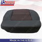 2007 2008 Ford F150 STX Sport PASSENGER Bottom Cloth Seat Cover 2tone Black Red