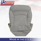 DRIVER & PASSENGER Bottoms Gray Leather Cover 1997-2004 Chevy Corvette SPORT