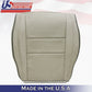 2020 Jeep Grand Cherokee Overland Front Driver Bottom Leather Cover Tan Frost