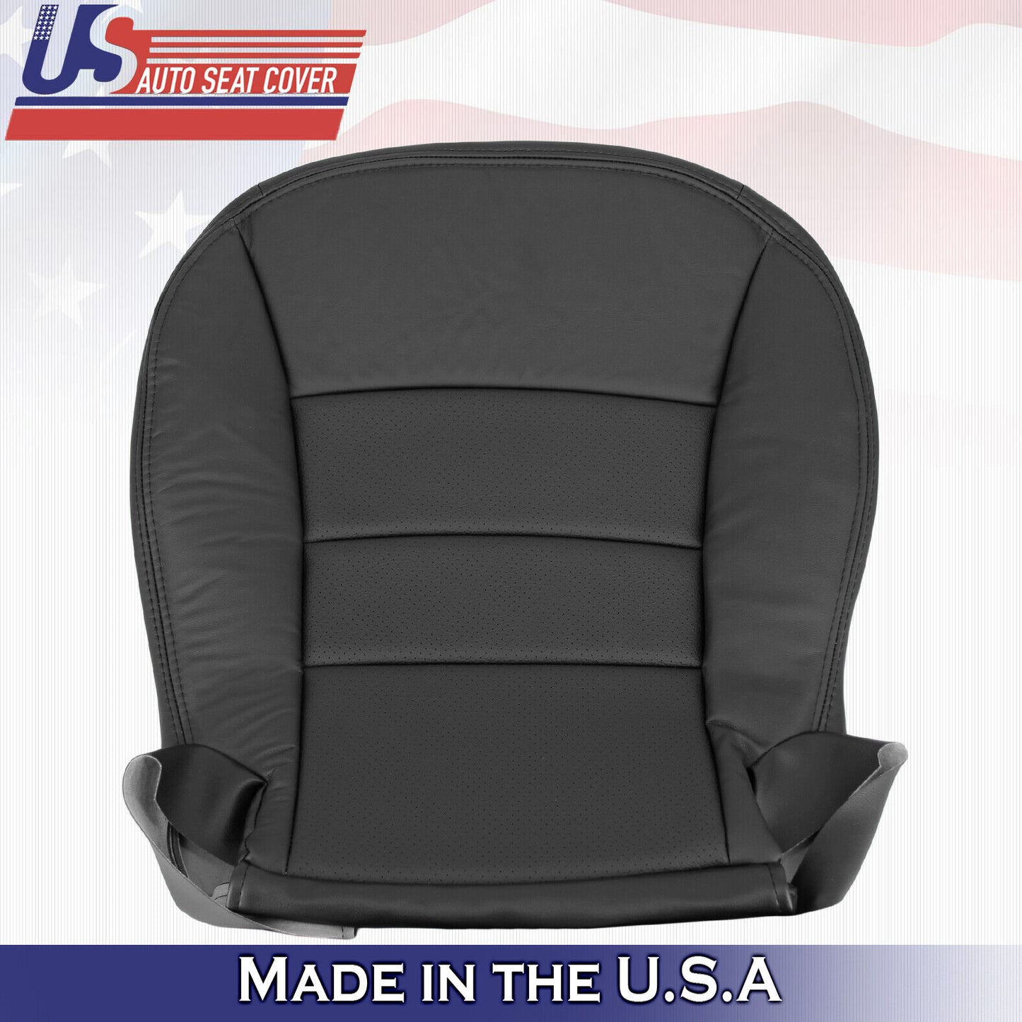 For Chevy Corvette C6 Passenger Side Bottom Leather Seat Cover 2005 to 2012