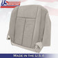 2007-2014 Ford Expedition-DRIVER PASSENGER Bottom CLOTH in GRAY seat cover