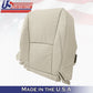 For 2010 2011 2012 Lexus ES350 PASSENGER Bottom Leather Seat Cover Light Tan