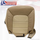 2003 04 05 06 Ford expedition Driver bottom Leather seat cover Tan Perforated
