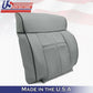 Gray Front Upper Backrest Leather Seat Cover FOR 2006 2007 2008 Lincoln Mark LT