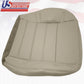 2007 Dodge Charger R/T SE SXT Driver Bottom Replacement Leather Seat Cover Gray
