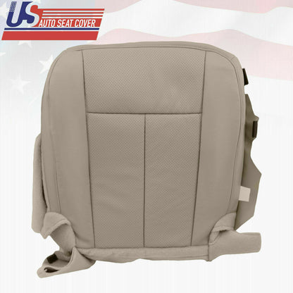 2007-2014 Ford Expedition Driver & Passenger Synthetic Leather Covers Stone Gray