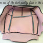 2007 to 2009 GMC Yukon Denali passenger Side Bottom Leather Seat UpholsteryBlack