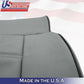 Gray Front Upper Backrest Leather Seat Cover FOR 2006 2007 2008 Lincoln Mark LT