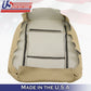 DRIVER BOTTOM LEATHER COVER SAND BEIGE FOR 2002 2003 2004 2005 2006 BMW 5 SERIES