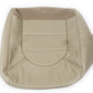 2000 Ford F250 F350 Lariat Driver and Passenger Bottom Leather Seat Covers Tan