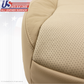 2006 2007 Mercury Mountaineer DRIVER & PASSENGER Bottom LEATHER Cover 2-TONE TAN