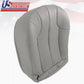 1999 - 2001 Jeep Grand Cherokee Laredo Passenger Bottom Leather Seat Cover Gray