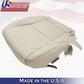 For 2010 2011 2012 Lexus ES350 PASSENGER Bottom Leather Seat Cover Light Tan