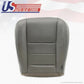 2003 Ford F-250 Lariat Bottom Leather Seat Cover Gray Perforated Plus Foam Seat