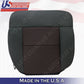 2007 2008 Ford F150 STX Sport PASSENGER Bottom Cloth Seat Cover 2tone Black Red
