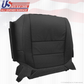 For 2008 Acura TL Driver & Passenger Bottom Replacement Perforated Leather Black