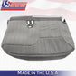 1995 to 1999 For Chevy Tahoe & Suburban Split Bench Bottom Cloth Seat Cover Gray