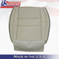 2011 to 2020 Jeep Grand Cherokee Overland DRIVER BOTTOM Leather Cover Tan Frost