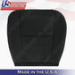 LH-RH GMC Yukon 2500 FRONT LOWER Bottoms Cloth Seat Cover Black 2007 2008