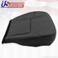 2007 to 2012 Chevy Silverado Driver Bottom Leather Upholstery-Cover Black