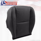 2012 2013 2014 Chevy Silverado 1500 DRIVER Bottom Cover PERFORATED LEATHER BLACK