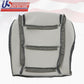 For 2001-2006 Acura MDX Driver Lower Perforated Leather Seat Cover Shade Ebony