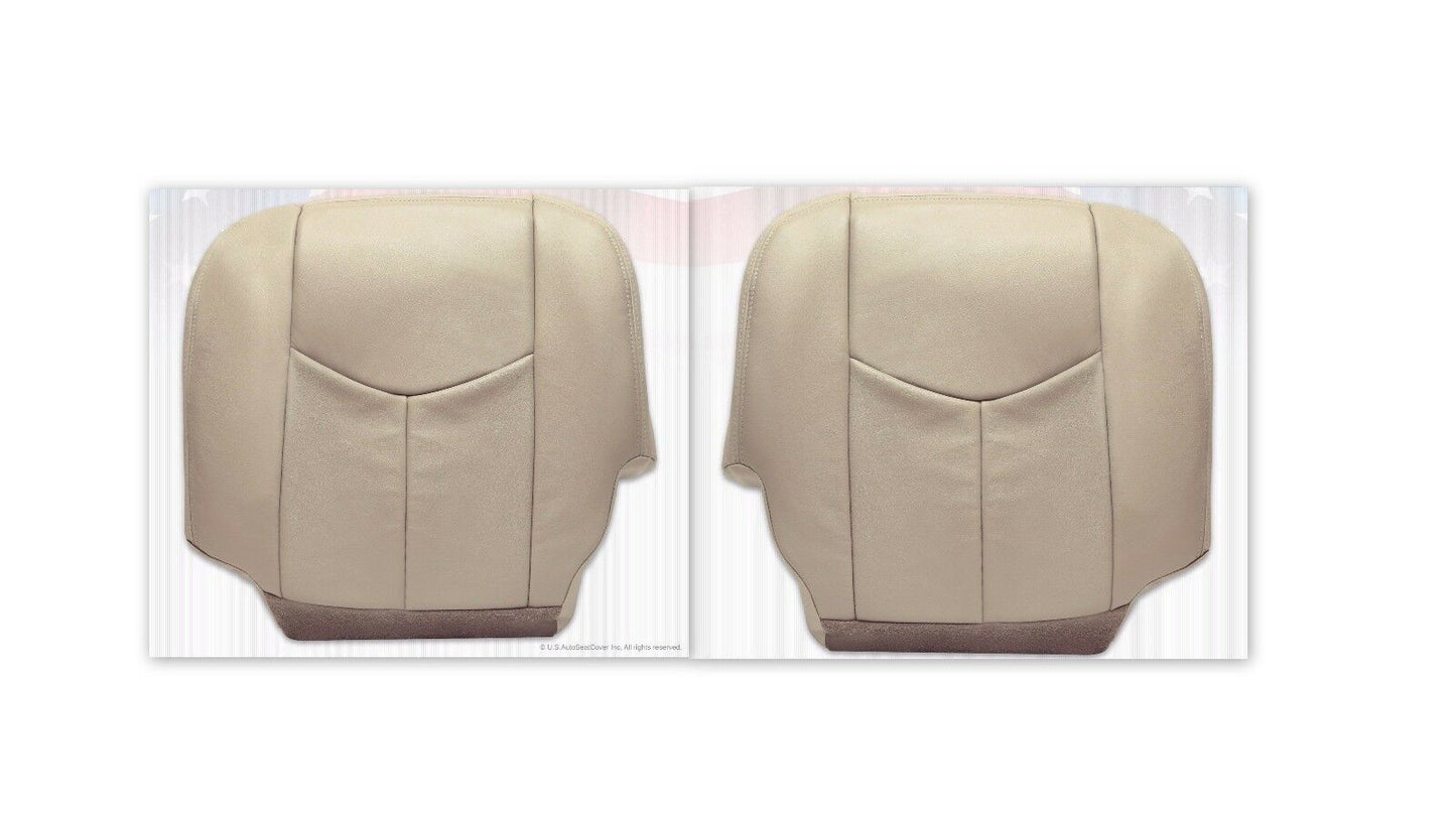 2003 to 2006 Chevy Tahoe Suburban Upholstery leather seat cover replacement Tan