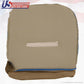 2002 to 2008 Ford F250 F350 F450 F-550 XL  Bottom Vinyl Seat Cover Tan