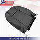 2005 to 2009 For Ford Mustang V6 Driver Side Top Leather Seat Cover in Black
