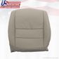For 2007 2008 Acura TL Driver Bottom Perforated Leather Replacement Seat Taupe