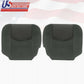 Chevy Avalanche Driver/Passenger Bottom Cloth Cover Dark Gray Fits 2003 & 2004