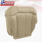 2000 2001 2002 GMC Yukon XL 1500 Driver & Passenger Bottom Vinyl Seat Cover Tan
