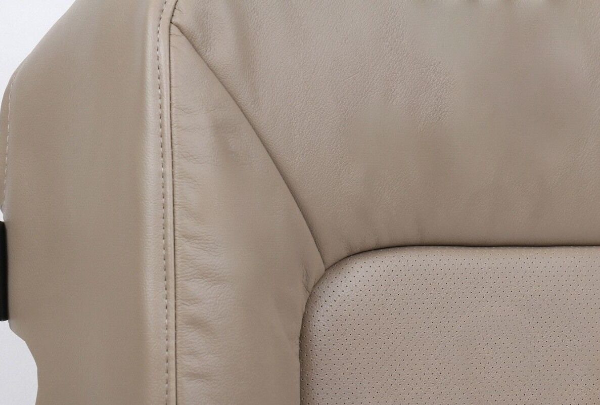 2003 04 05 06 Ford expedition Driver-bottom Leather seat-cover Taan Perforated