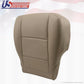 For Fit on 2001-2004 TOYOTA SEQUOIA Passenger Bottom Leather Seat Cover Tan