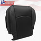 Dodge Ram Laramie 2010 -2012  Perforated Leather Driver Bottom BLACK Replacement