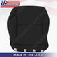 FITS 2010-2014 Toyota 4Runner Limited SR5 Base DRIVER Bottom BLACK Leather Cover