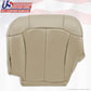 1999 to 02 Chevy Tahoe Suburban Replacement leather seat cover Shale Light Tan