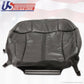 99 - 02 Chevy Silverado Driver & Passenger Bottom Leather Seat Covers Graphite