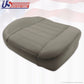2003 to 2007 Hummer H2 Driver Top Bottom Armrest Leather Seat Covers Gray