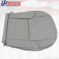 Passenger Lower Bottom Leather Seat Cover Gray Fits 2003-2009 Toyota 4Runner