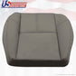 2007 to 2014 Chevy 2500 HD WT Work Truck Driver Bottom Vinyl Seat Cover Med Gray
