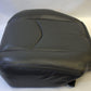 2003 to 2007 GMC Sierra Driver and Passenger Bottom Leather Seat Cover Dark Gray