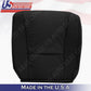 For 2007 2008 2009 Lexus LS460 Passenger Bottom Perforated Leather Cover Black