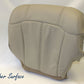 2002 Chevy Tahoe LT Z71 Driver Bottom Replacement Leather Seat Cover Tan